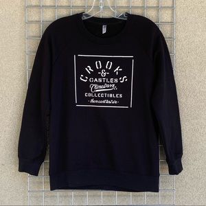 Back Hype Crewneck Boyfriend Oversized Sweater